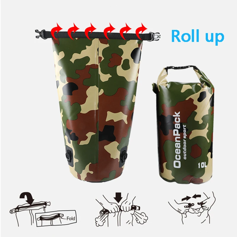 Водонепроницаемый сухой мешок- – обзор и цена Dry Bag Roll Top