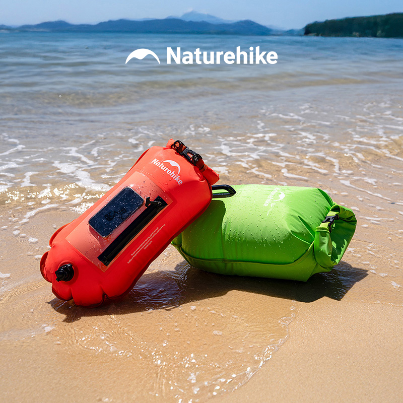 Надувной буй-поплавок Naturehi – обзор и цена Swim Buoy Open Water