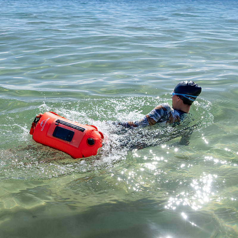 Надувной буй-поплавок Naturehi – обзор и цена Swim Buoy Open Water