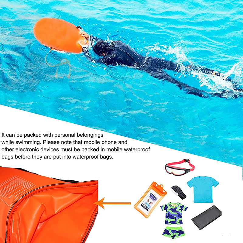 Водонепроницаемая надувная пла – обзор и цена Swim Buoy Open Water